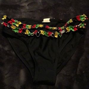 Black bikini bottoms